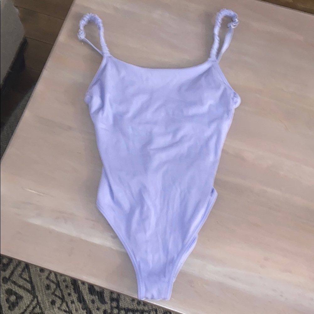 Lavender One-Piece Swimsuit